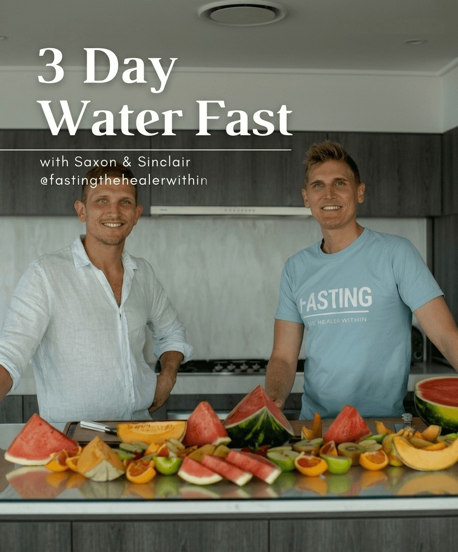 3 Day Water Fast with Saxon - Handbook
